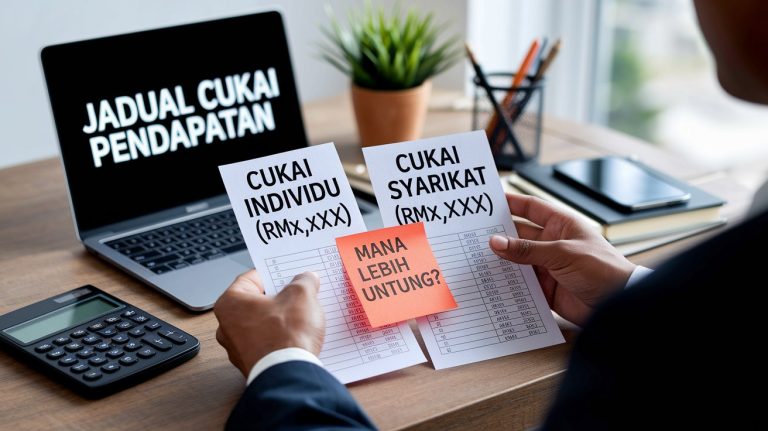 Perbezaan Cukai Pendapatan Individu vs Cukai Syarikat untuk Pemilik Bisnes